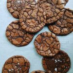 brownie crinkle cookies