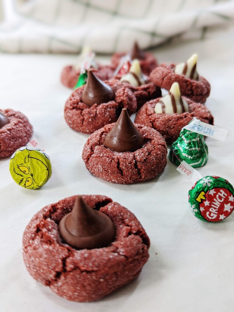 Hershey's Kisses Red Velvet Chocolate Blossoms