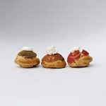 maichou -- choux au craquelin cream puffs