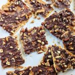 maichou -- salted caramel chocolate pecan bars